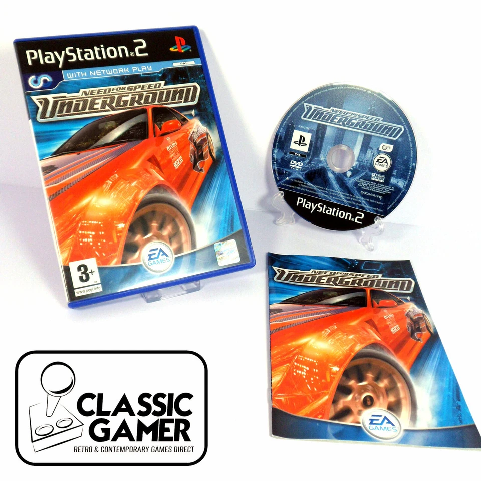 Need for Speed: Underground (PS2) *nahezu neuwertig* - Bild 1 von 4