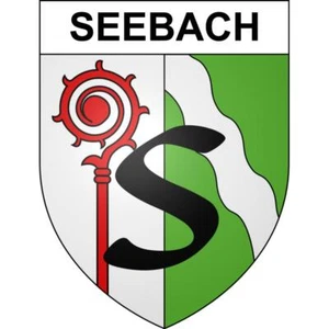 Seebach 67 ville sticker blason écusson autocollant adhésif - Foto 1 di 7