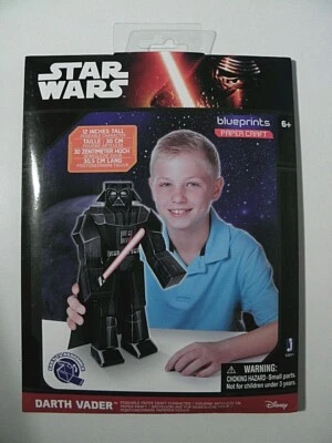 3D* Star Wars * Darth Vader * 30cm Aufstell-Figur * Große Bastelfigur aus Papier - Bild 1 von 4