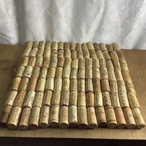 PREMIUM natürliche gebrauchte Weinkorken 100 Stück Basteln Hochzeit massiver Korken Basteln Hobby - Bild 1 von 4