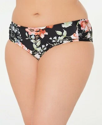Becca 262747 Women's Plus Size French Valley Hipster Bikini Bottoms Size 0X - Image 1 of 2