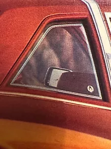 1977-79 dodge diplomat and lebaron rear window trim 2-door only - Picture 1 of 14
