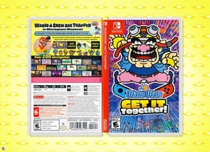 WarioWare: Get it Together! COVER ART Insert / Case for Nintendo Switch - Picture 1 of 3