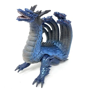 Blue Dragon Ultraman Monster Series Kaiju 1998 Bandai Figure 8 Heads Medusa Like - Picture 1 of 8