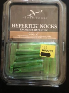 Carbon Express Archery CXL 2 HyperTek Nocks - Green Forescent 8er Pack - Bild 1 von 2