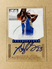 Draymond Green 2012-13 Panini Elite Inscriptions ON CARD Autograph Auto RC