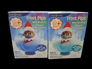 Elf on the Shelf Frost Pips Mini-Blooms Boy & Girl Baby Set Santaverse 2024 New - Picture 1 of 5