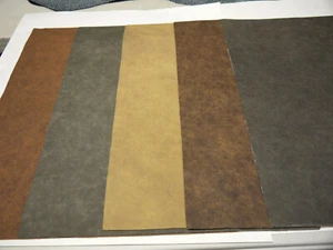 Distressed Classic Leather panels 5 pieces 5 colors Top Quality Large 18" x 24" - Picture 1 of 7