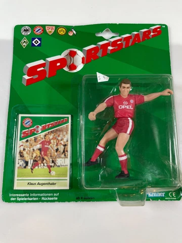 Klaus Augenthaler FC Bayern Munich Sportstars Action Figure by Kenner NIB Opel Cover
