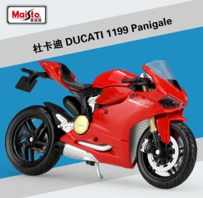 Maisto 1:18 Ducati 1199 Panigale Motorcycle Bike Model New in Box - Image 1 of 4