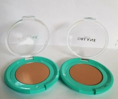 2 pk pcs Orlane Normalane Shine Control Pressed Powder Medium 0.21 oz ea unbox - Image 1 of 4