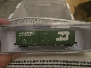 Wheels Of Time N Scale PC&F 50' Boxcar BN - Picture 1 of 1