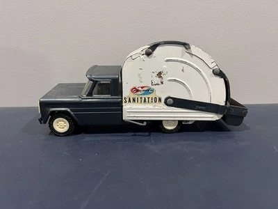 Vintage Early 1960's STRUCTO Pressed Steel Sanitation Toy Truck USA - Image 1 of 4