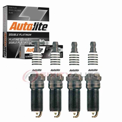 4 bujías Autolite doble platino para Chevrolet Impala 2014-2019 AW Foto 1 de 4