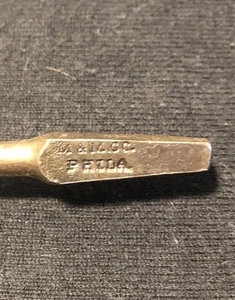 Vintage M&M Co. Auger Drill Bit 17” Long No. 9 Phila. USA 🇺🇸 Nice! - Foto 1 di 8