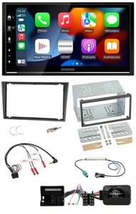 Kenwood DAB USB Bluetooth 2DIN Lenkrad Autoradio für Opel Tigra Corsa C Meriva g - Bild 1 von 14