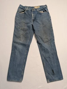 Carhartt Jeans Herren 34x34 Blau Denim Relaxed Fit Distressed Workwear Faded Y2K - Bild 1 von 20