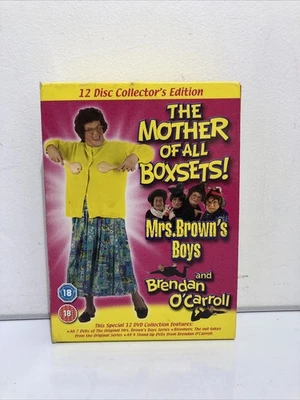 The Mother of All Box Sets Mrs Browns Boys and Brendan O'Carroll 12 DVD Set - Image 1 of 4