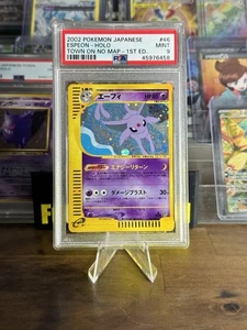 PSA 9 Espeon Holo 046/092 Town on No Map~ 1st ED~ Pokemon TCG ~ US Seller! - Picture 1 of 1