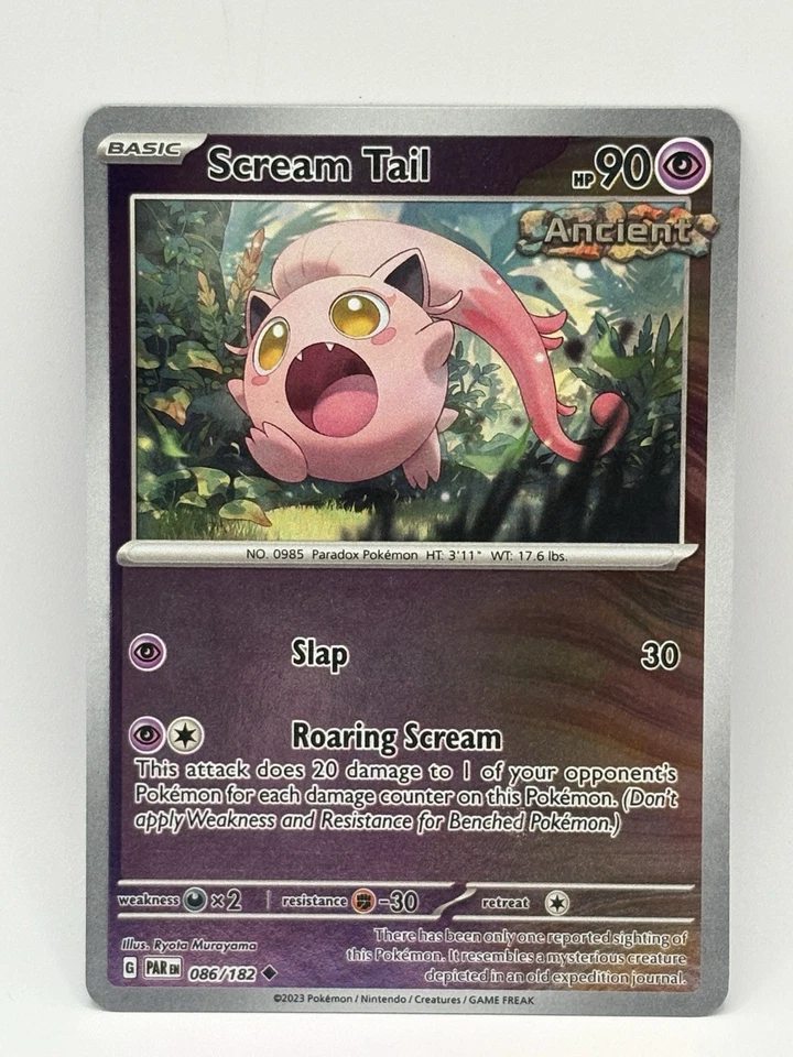 Scream Tail 086/182 Sv04: Paradox Rift Reverse Holo - Image 1 of 1