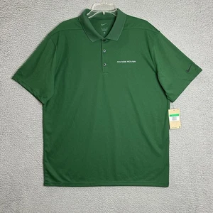 Nike Golf Range Rover Polo Shirt Mens XL Green Golf Regular Fit Activewear NWT - Picture 1 of 12