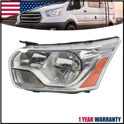 For Ford 2015-2024 Transit 150 250 350 Headlight Headlamp Driver Left Side - Image 1 of 4