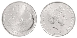 Cook Islands 50 Cents, 2015, N #74813, Mint - Picture 1 of 3