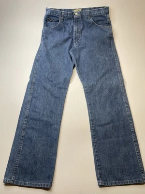 Jeans Wrangler 20X Western Bootcut para Hombres 38X36 Vaquero Rodeo Denim 23MWXVB Foto 1 de 4