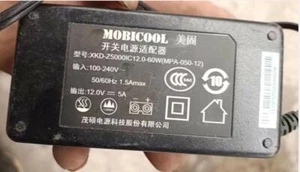 Netzteil für MOBICOOL MPA-050-12 12V 5A 2-Pin Ladegerät Netzkabel - Bild 1 von 7