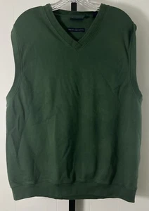 Bobby Jones Players peruanisch 100 % Pima Baumwolle Herren Pullover Weste Large Golf - Bild 1 von 6