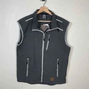 Little Donkey Andy Men's Lightweight Fleece Lined Softshell Vest Size Large NWT - Picture 1 of 13