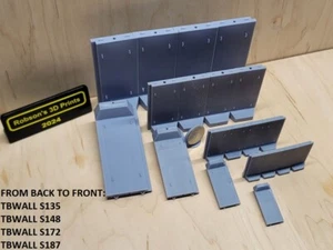 TEXAS T-WALL / BREMER WALL / BLAST WALL MODEL FOR DIORAMA SCALE 1/35 O 1/72 H0 - Picture 1 of 3