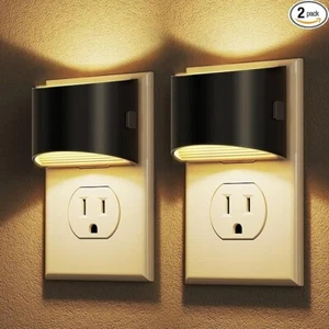 Luz nocturna LED paquete de 2 luces nocturnas que se enchufan a la pared.neuvo. - Picture 1 of 5