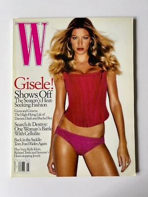 Gisele Bundchen Cover, W Magazine, June 2005. - Image 1 of 3