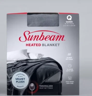 VENTA CALIENTE Manta Térmica SunBeam 72x80 Color PIEDRA Foto 1 de 4