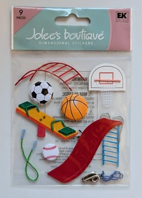 RARE Jolee's Recess School Playground Scrapbooking Stickers - Image 1 of 2