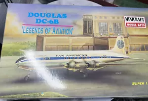 Minicraft Super 144 Pan Am Douglas DC-6B - Model Aircraft Kit Sealed Parts - Picture 1 of 5
