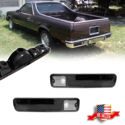 Smoke L+R Rear Tail Light For 1979-1987 Chevrolet El Camino Malibu GMC Caballero - Image 1 of 4