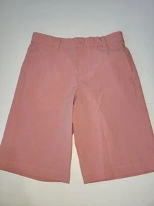 Boys Vineyard Vines Performance Hybrid Breaker Chino Shorts size 12 pink - Picture 1 of 2