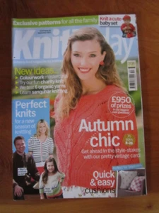 KNITTING PATTERN BOOK KNIT TODAY SEPTEMBER 2010 * MUST SEE - Picture 1 of 1