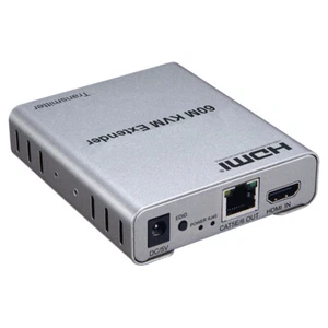 1080P HDMI-compatible Extender Over Single Cable IR CAT 5E CAT6 Ethernet Cable - Picture 1 of 13