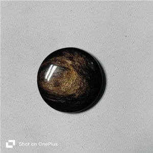 Piedra preciosa suelta cabujón obsidiana de cobre natural 43 quilates ME-10979 - Imagen 1 de 4