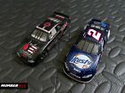 2x Action NASCAR Dale Earnhardt 2002 Monte Carlo & Rusty Wallace 2003 Dodge 1:24