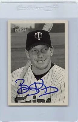 2001 Bowman Heritage #197 Bobby Kielty Twins Signed Auto *G7777 - Image 1 of 2