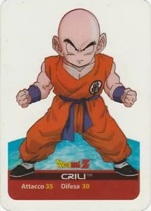 Lamincards Dragon Ball Z Edibas Serie Argento CRILI N 4 - Foto 1 di 2