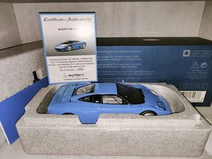 Bugatti EB110 GT AUTOart 1/18 Blue (70976) - Foto 1 di 15