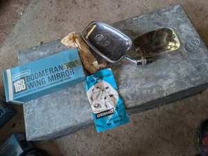 DESMO 168 Boomerang Wing Mirror NOS Boxed #WG46 - Picture 1 of 16