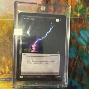 Chronicles Of Arcane TCG Arcane Bolt Kickstarter ¿Muestra?? - Imagen 1 de 2