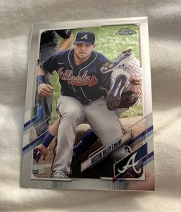 2021 Topps Chrome Refractor #194 Austin Riley Atlanta Braves - Picture 1 of 2
