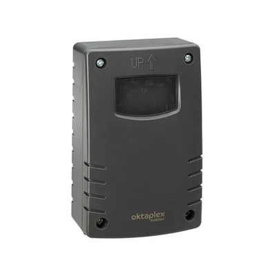 Dämmerungsschalter Außen IP65 Ausschalttimer 230V Dämmerungssensor anthrazit - Bild 1 von 4